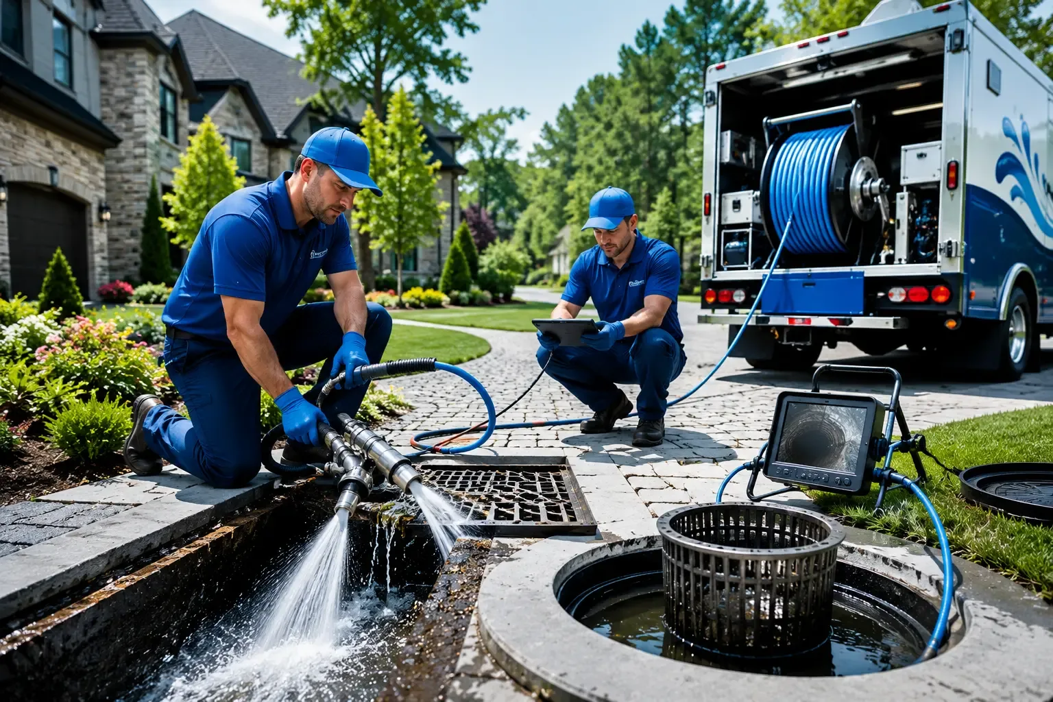 Local outdoor drain cleaning professionals in Benson, IL